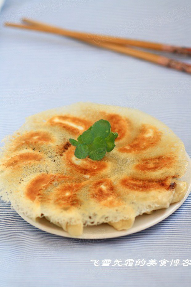 荠菜煎饺的做法