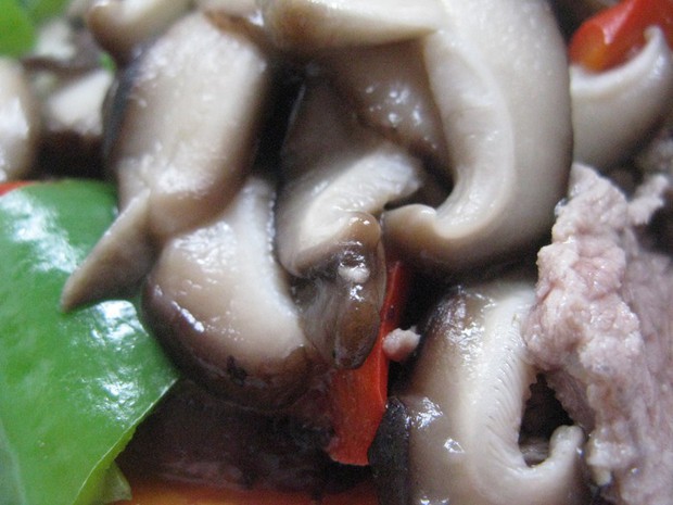 冬菇炒肉的做法