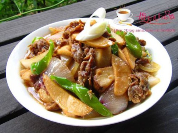 蚝油牛肉杏鲍菇的做法