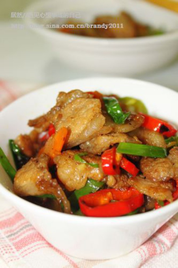 家常小炒肉的做法