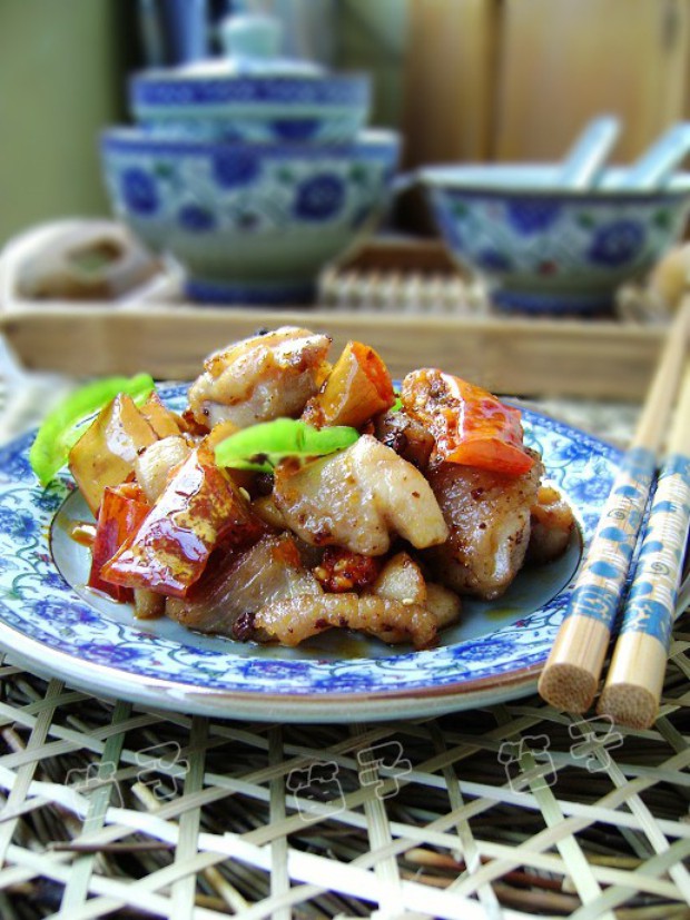 香辣鸡块的做法