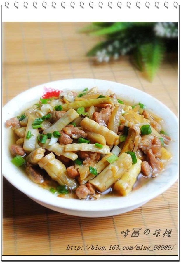 春笋炒肉丝的做法