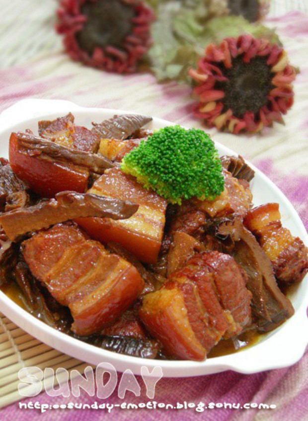 熏笋红烧肉的做法