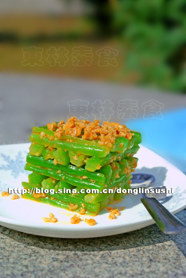 干煸苦瓜的做法