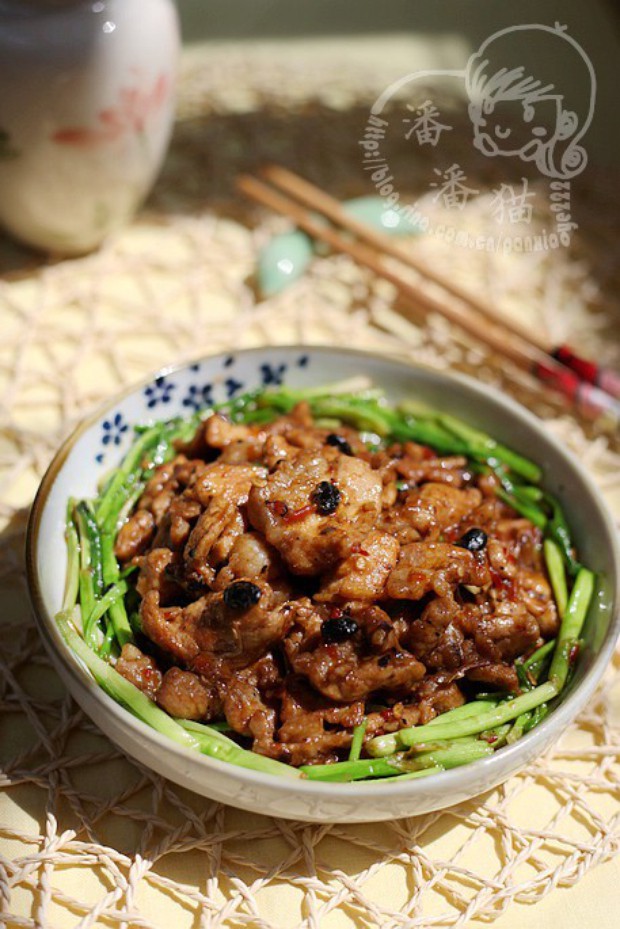 豆豉辣酱小炒肉的做法