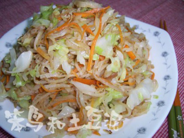 炒饼的做法