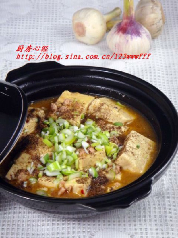 麻婆豆腐的做法