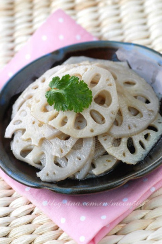 糖醋藕片的做法