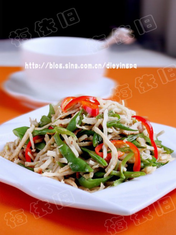 香脆肉炒饼的做法