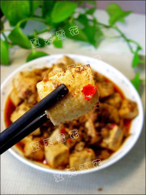 麻婆豆腐的做法