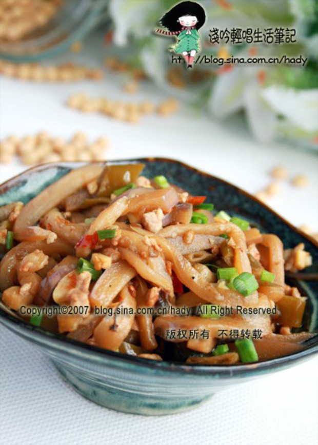 泡椒肉末茄条的做法