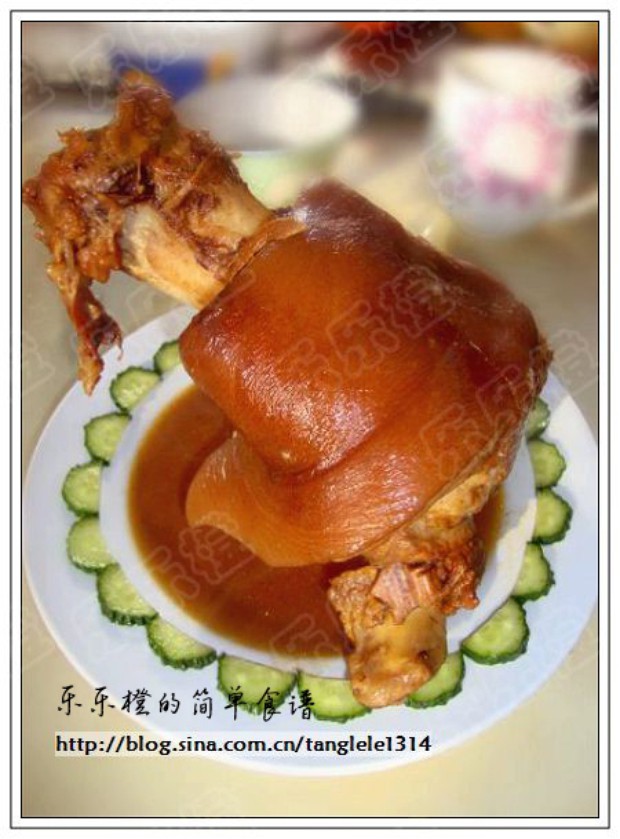 酱肘子的做法