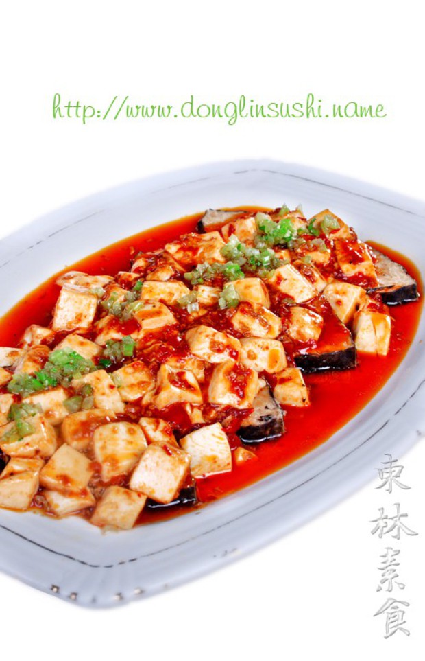 麻婆豆腐扒素鱼的做法