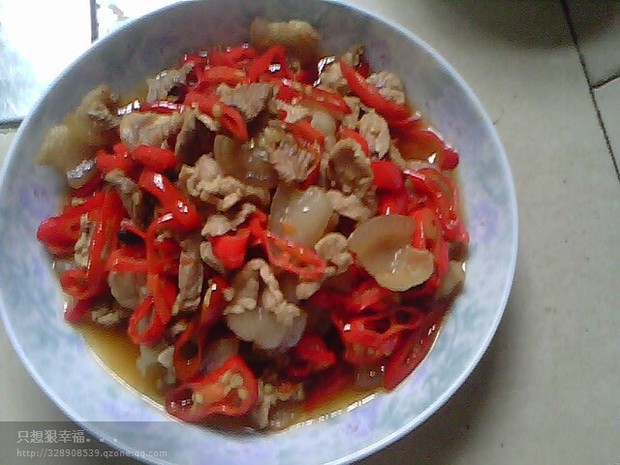 萍乡小炒肉的做法