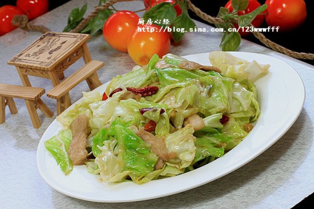 手撕包菜的做法