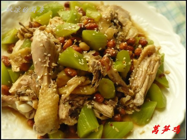 莴笋鸡的做法
