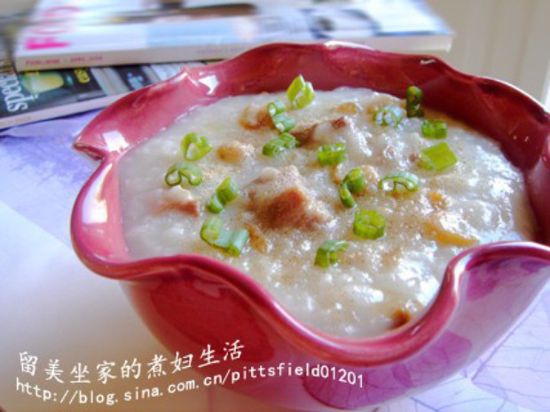 开洋排骨粥的做法