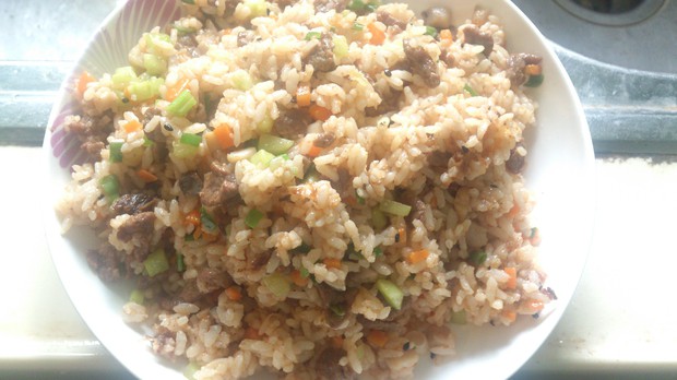 什锦炒饭的做法