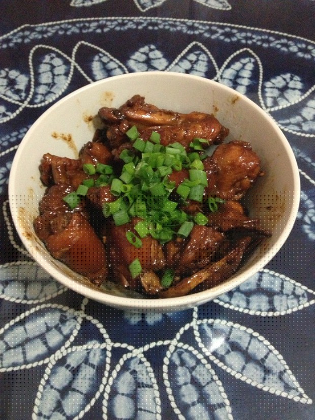 葱香豉油鸡的做法