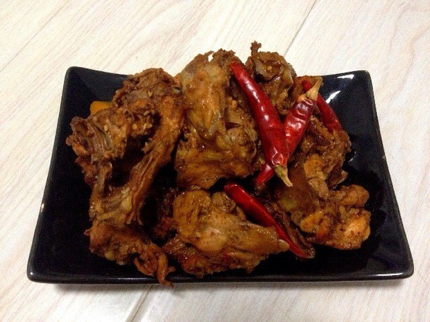 辣炒鸡架的做法
