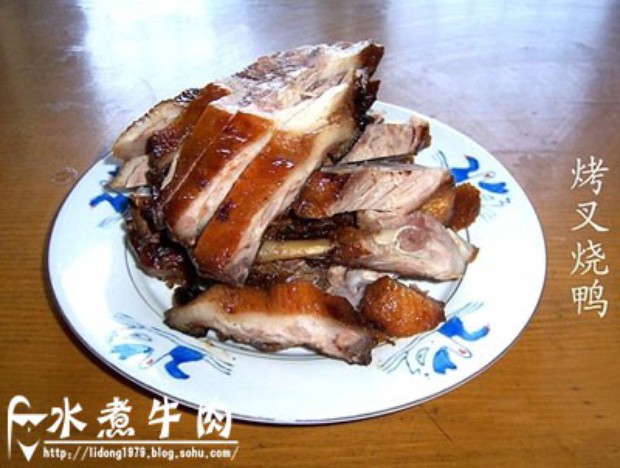 烤叉烧鸭的做法