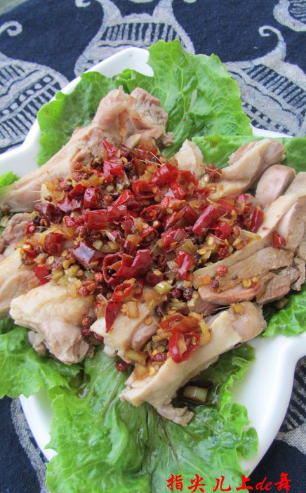 椒麻鸭的做法