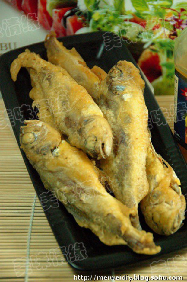 酥炸小黄鱼的做法