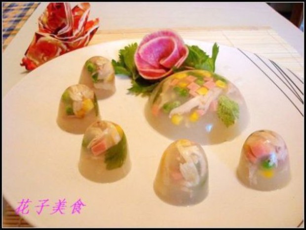冻金钟鸡的做法