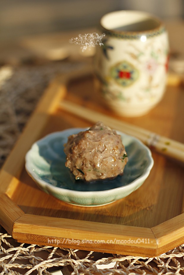 陈皮牛肉丸的做法