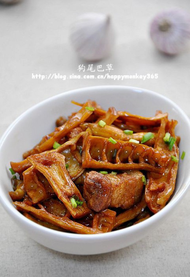 笋干红烧肉的做法