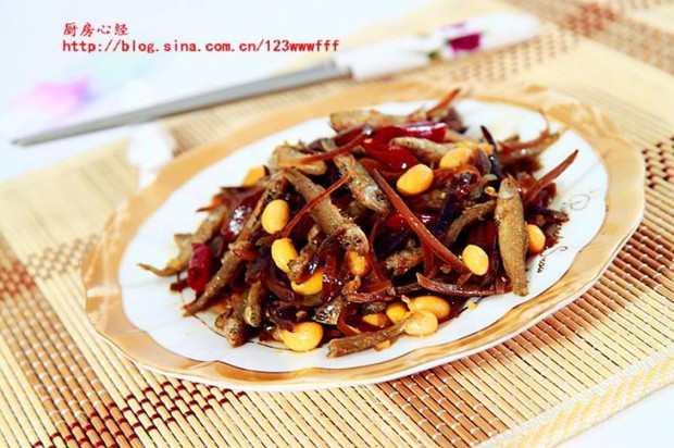 小鱼炒咸菜的做法
