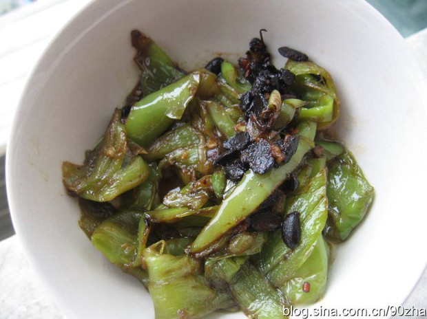 豆豉压辣椒的做法