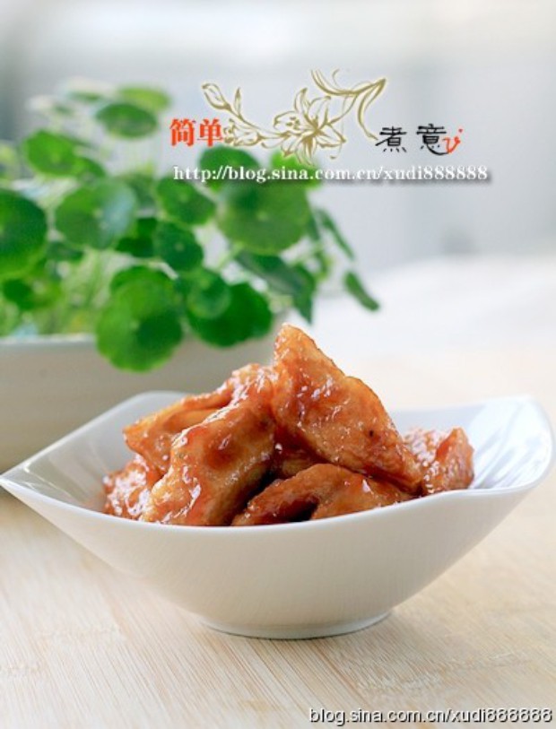糖醋藕块的做法
