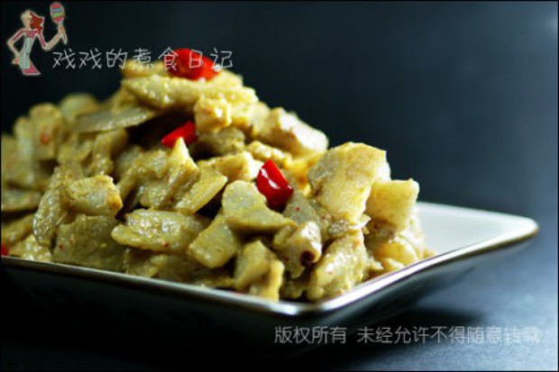 桂林腐乳炒藕的做法