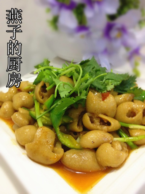 生炒肥肠——教你轻松洗肥肠的做法