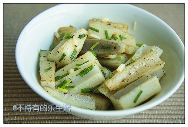 孜然藕条的做法