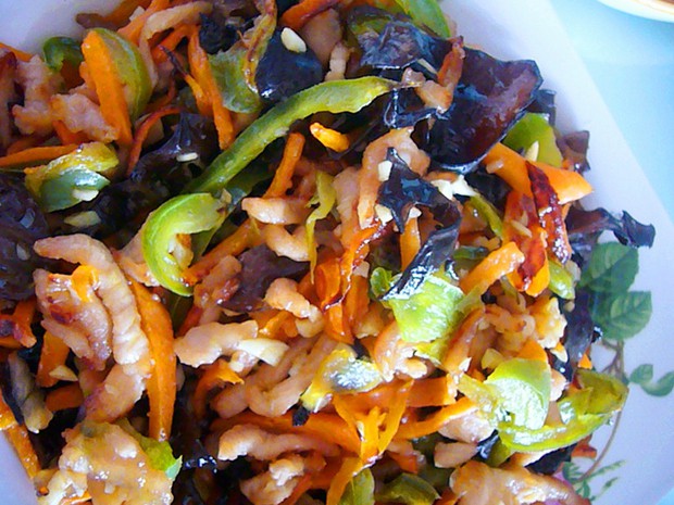 鱼香肉丝(家常少油)的做法