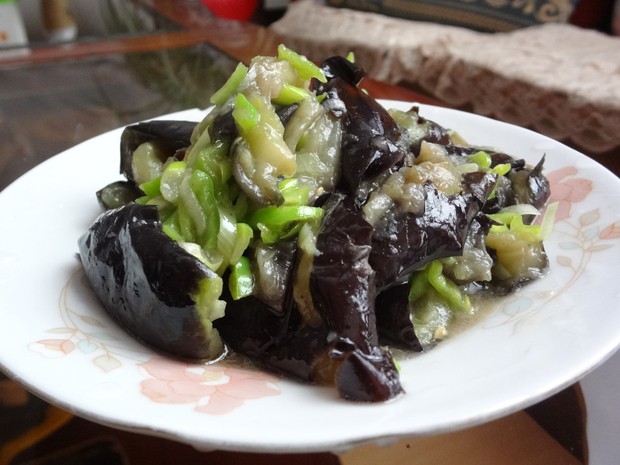 香煎茄子的做法