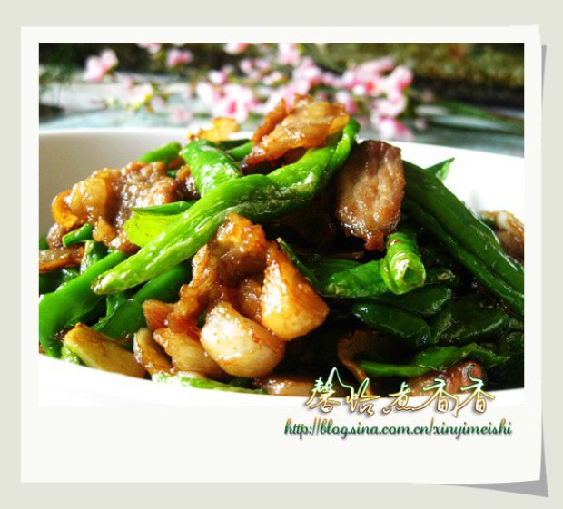 农家小炒肉的做法