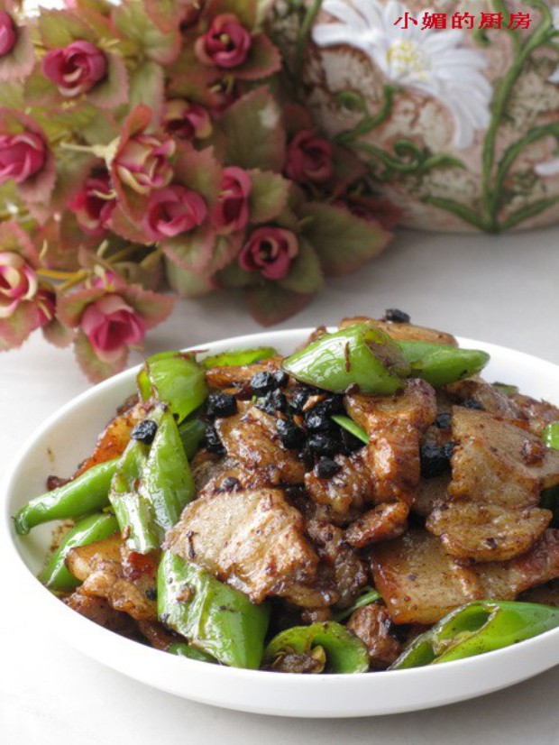 尖椒小炒肉的做法