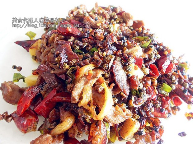 花椒牛肉的做法