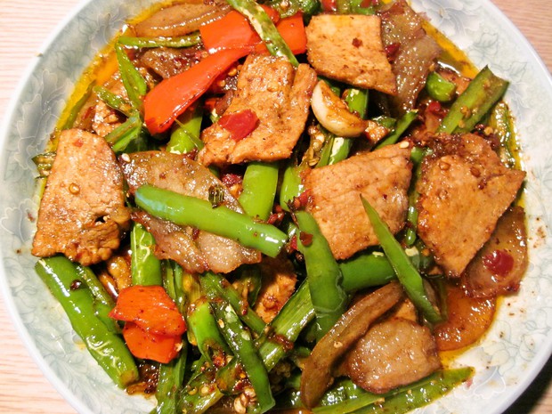 青椒回锅肉的做法