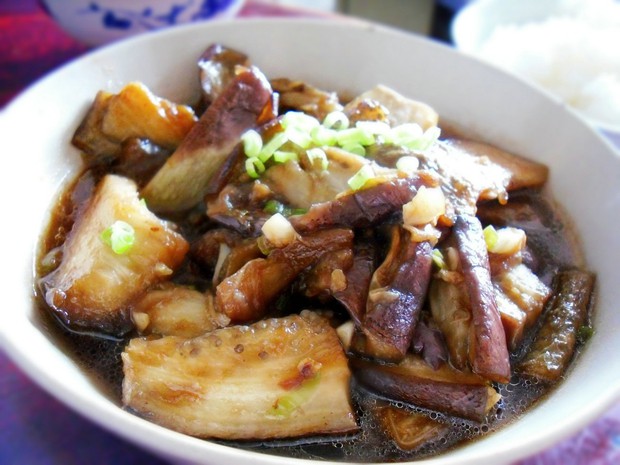 蒸烧茄子的做法