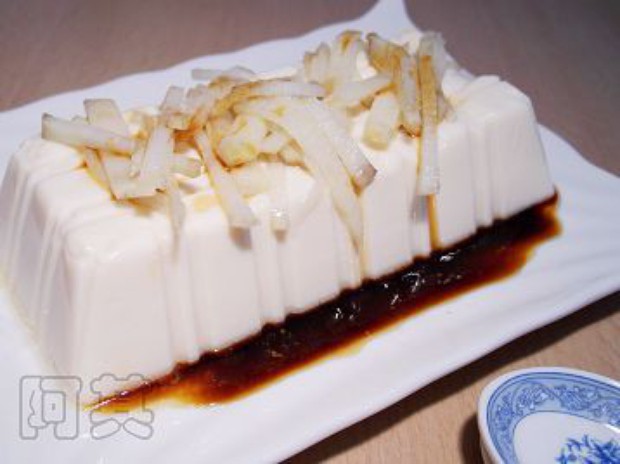 白玉山药豆腐的做法