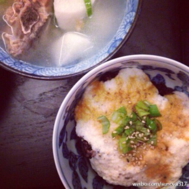 山药饭的做法