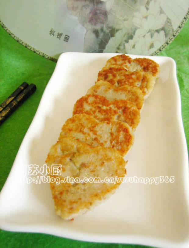 香煎藕饼的做法