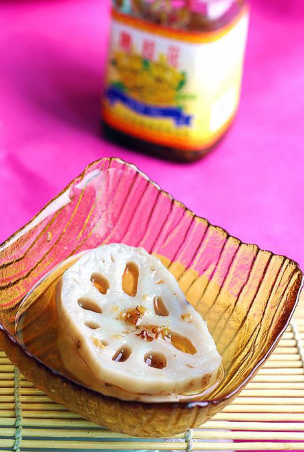 桂花莲藕的做法