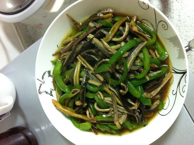 青椒炒鳝丝的做法
