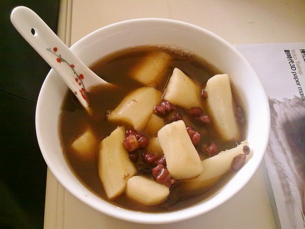 赤小豆山药红糖水的做法