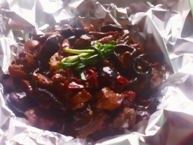锡纸红烧肉的做法